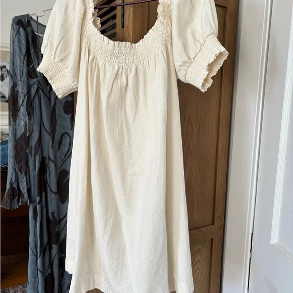 Free People Cream Mini Dress - Picture 2 of 4